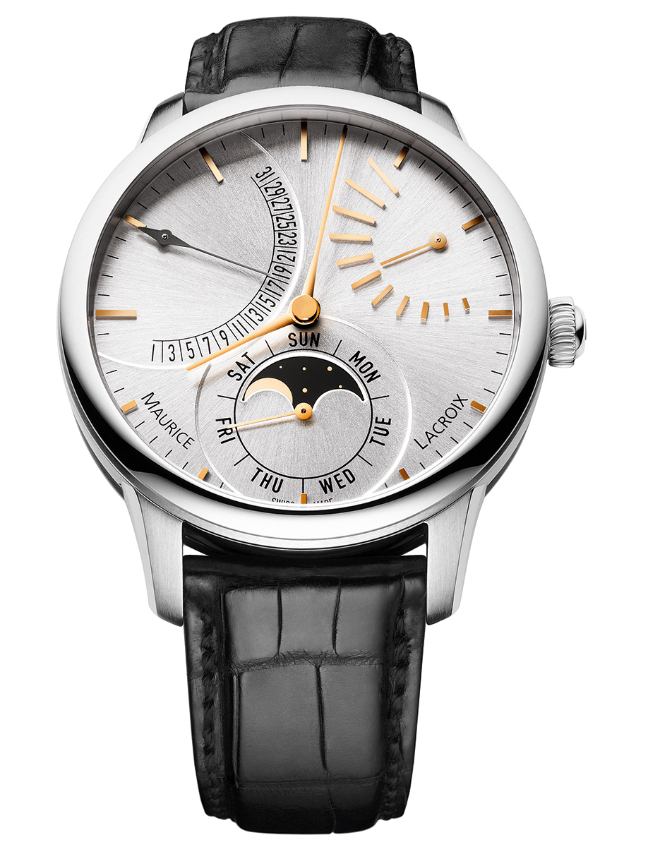 Maurice lacroix masterpiece lune retrograde new arrivals