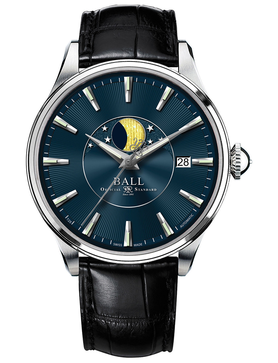 Ball Trainmaster Moon Phase | Feldmar Watch Co.