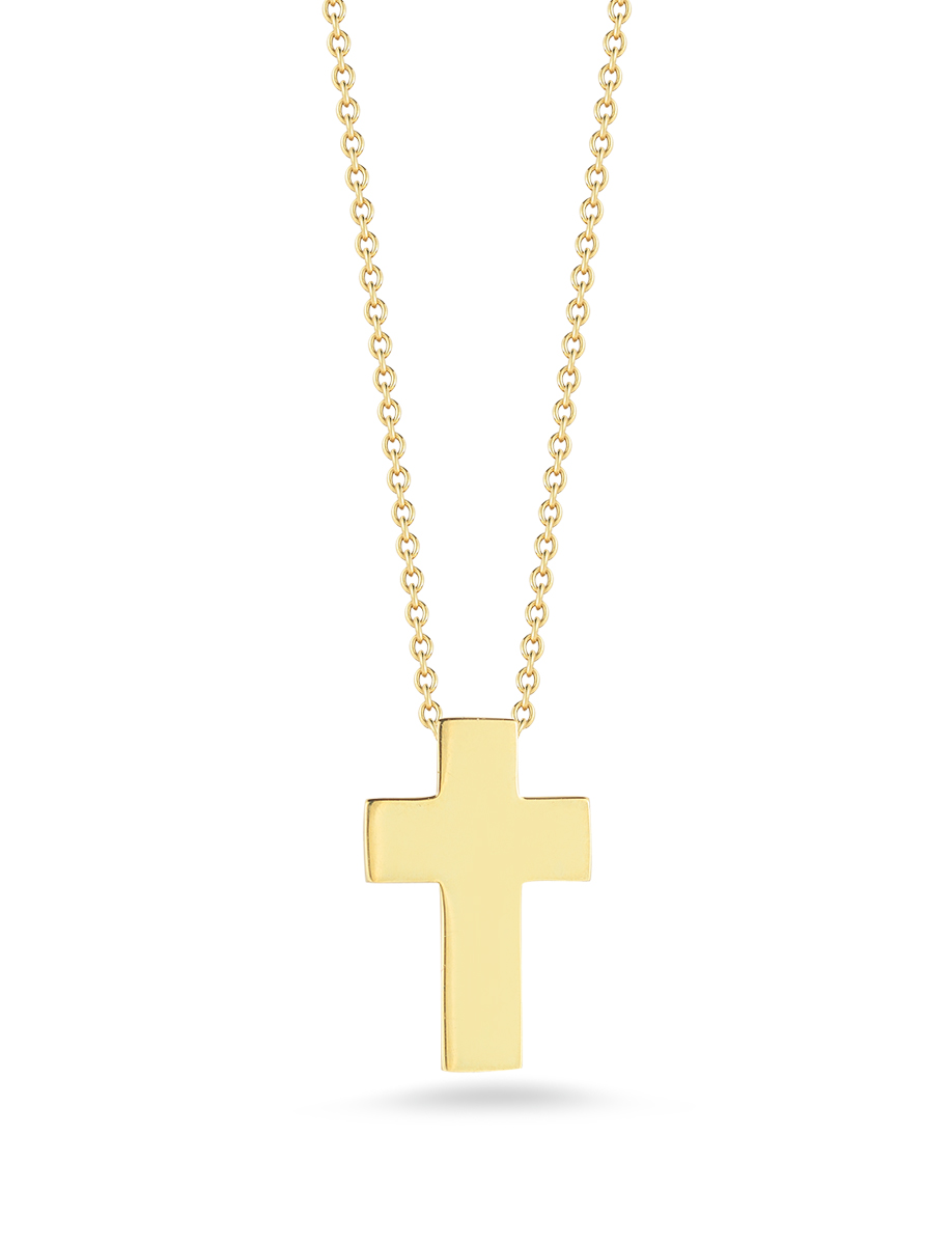 Roberto Coin Tiny Treasures Cross Pendant 