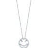 Roberto Coin Tiny Treasures Smiley Face Pendant with Diamonds 000612awchx0