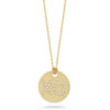 Roberto Coin Tiny Treasures Disc Pendant with Diamond XO 000833AYCHX0