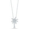 Roberto Coin Tiny Treasures Small Palm Tree Pendant with Diamonds 001236AWCHX0