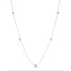 Roberto Coin Diamonds by the Inch Necklace with 5 Diamond Stations 001316AYCHD0