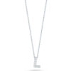 Roberto Coin Tiny Treasures Love Letter L Pendant with Diamonds 001634AWCHXL