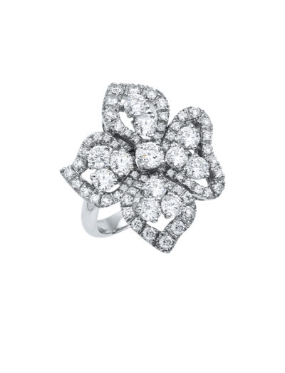 Roberto Coin Cento Diamonds Fiore Couture Ring 1211W65