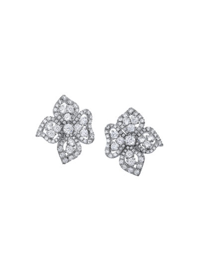 Roberto Coin Cento Diamonds Fiore Couture Earrings 1211WER