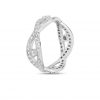 Roberto Coin Cento Diamonds Baci Ring 1601W65 side