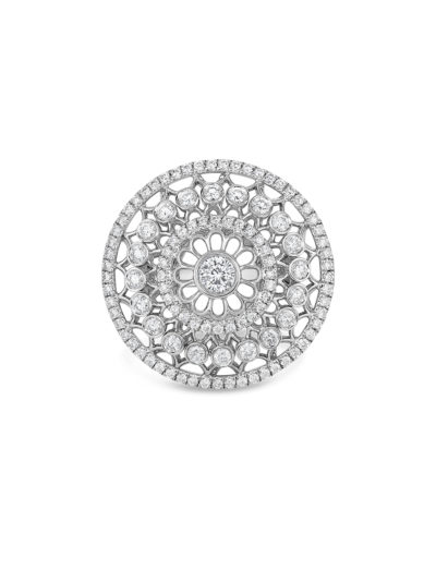 Roberto Coin Cento Diamonds Rosette Ring 1610W65