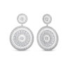 Roberto Coin Cento Diamonds Rosette Earrings 1610WER-LG