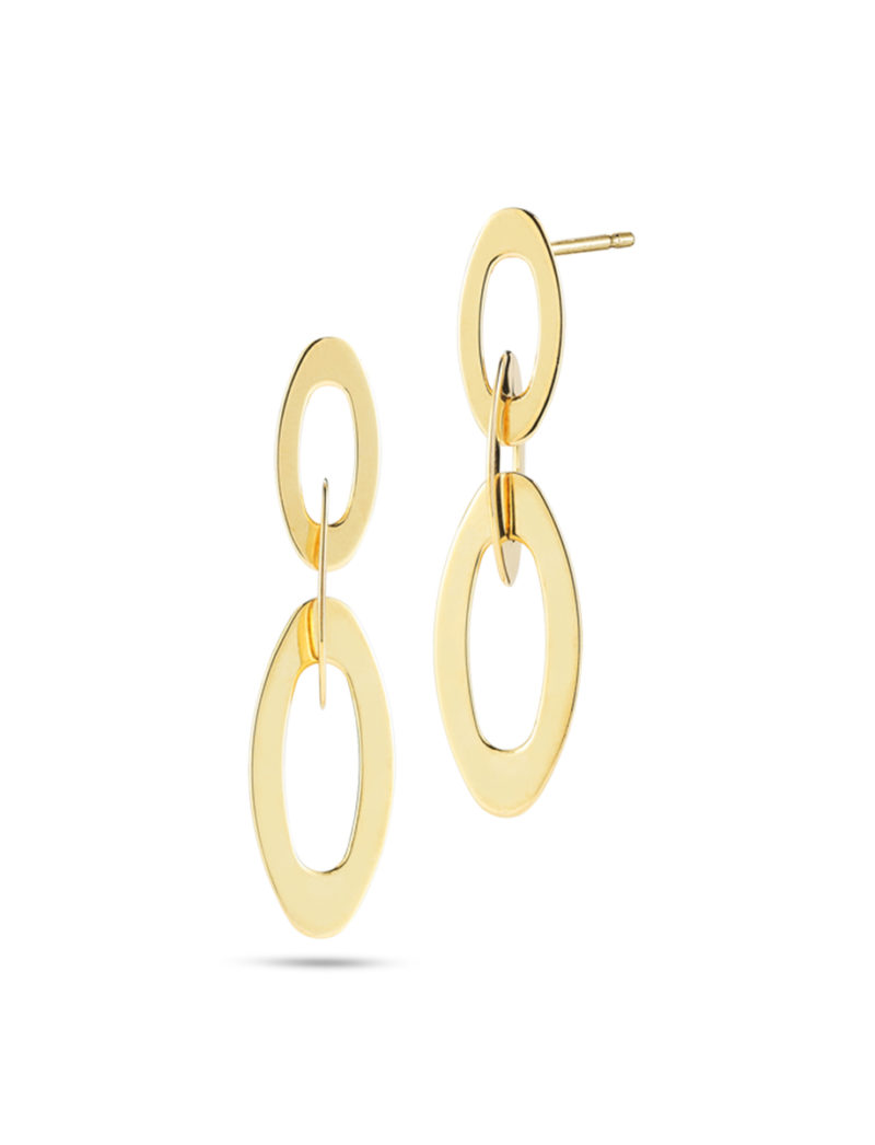 Chic and Shine Small Link Earrings
