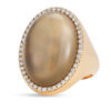 Roberto Coin Cocktail Ring with Diamonds, Quartz, and Mother of Pearl 473502AX65SQ