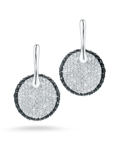 Roberto Coin Fantasia Drop Earrings with Diamonds and Sapphires 488110AWERBD