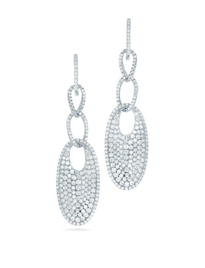 Roberto Coin Classic Diamond Drop Earrings with Diamonds 518011AWERX0