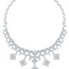 Roberto Coin Classic Diamond Bib Necklace with Diamonds 518204AWCHXX