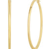 Roberto Coin Perfect Gold Hoops Large Round Hoop Earrings 556023AYER00