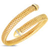 Roberto Coin Primavera Flexible Snake Cuff with Diamonds 5573967AJBAX