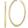 Roberto Coin Primavera Large Hoop Earrings 557543AYER00