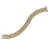 Roberto Coin Appassionata 3 Row Bracelet with Diamonds 639051AJLBD0