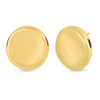 Roberto Coin Designer Gold Large Button Earrings 674538AYER00