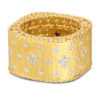 Roberto Coin Princess Satin Finish Ring with Fleur de Lis Diamonds 7771195AY65X