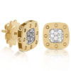 Roberto Coin Pois Moi Stud Earrings with Diamonds 777922AJERX0