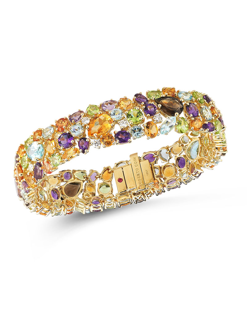 Bracelet with Semi-Precious Stones