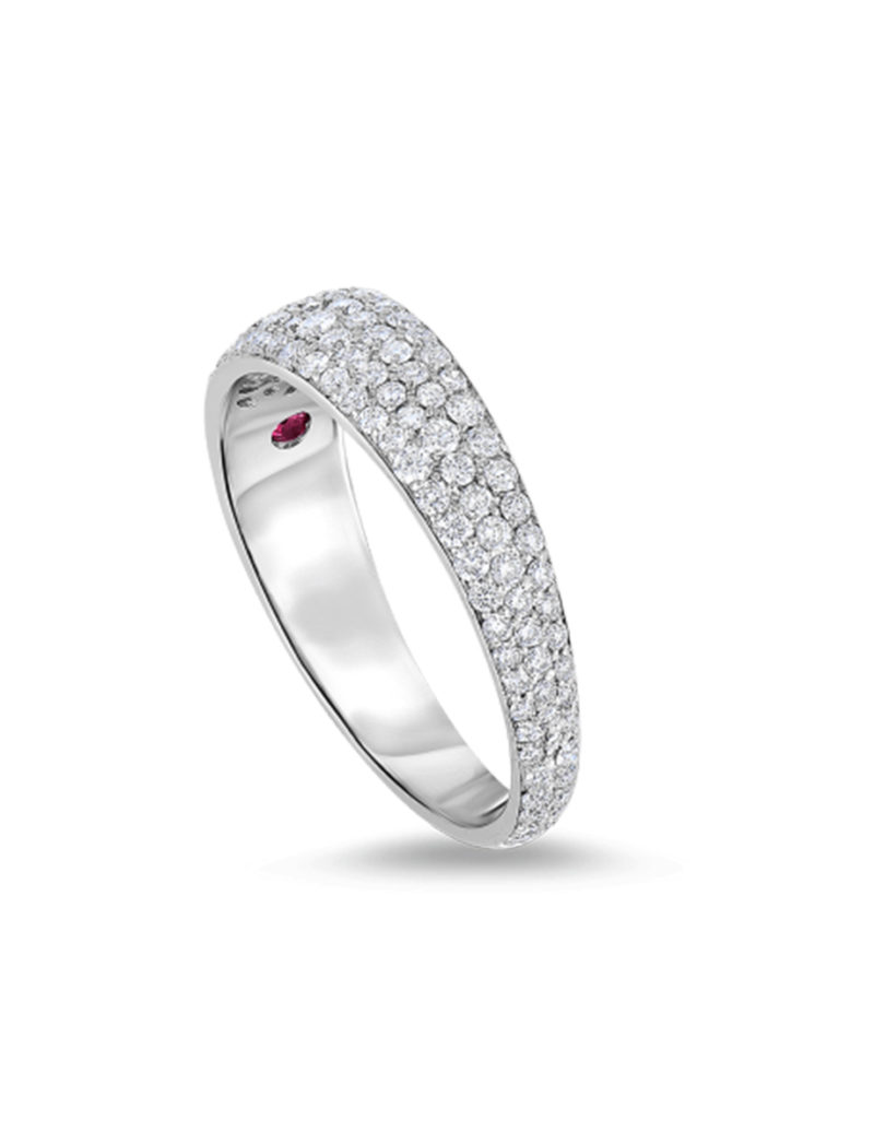 Lezen duizelig Koopje Roberto Coin Scalare Ring with Diamonds | Feldmar Watch Co.