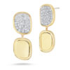 Roberto Coin Black Jade Drop Earrings with Diamonds 8881873AYERX