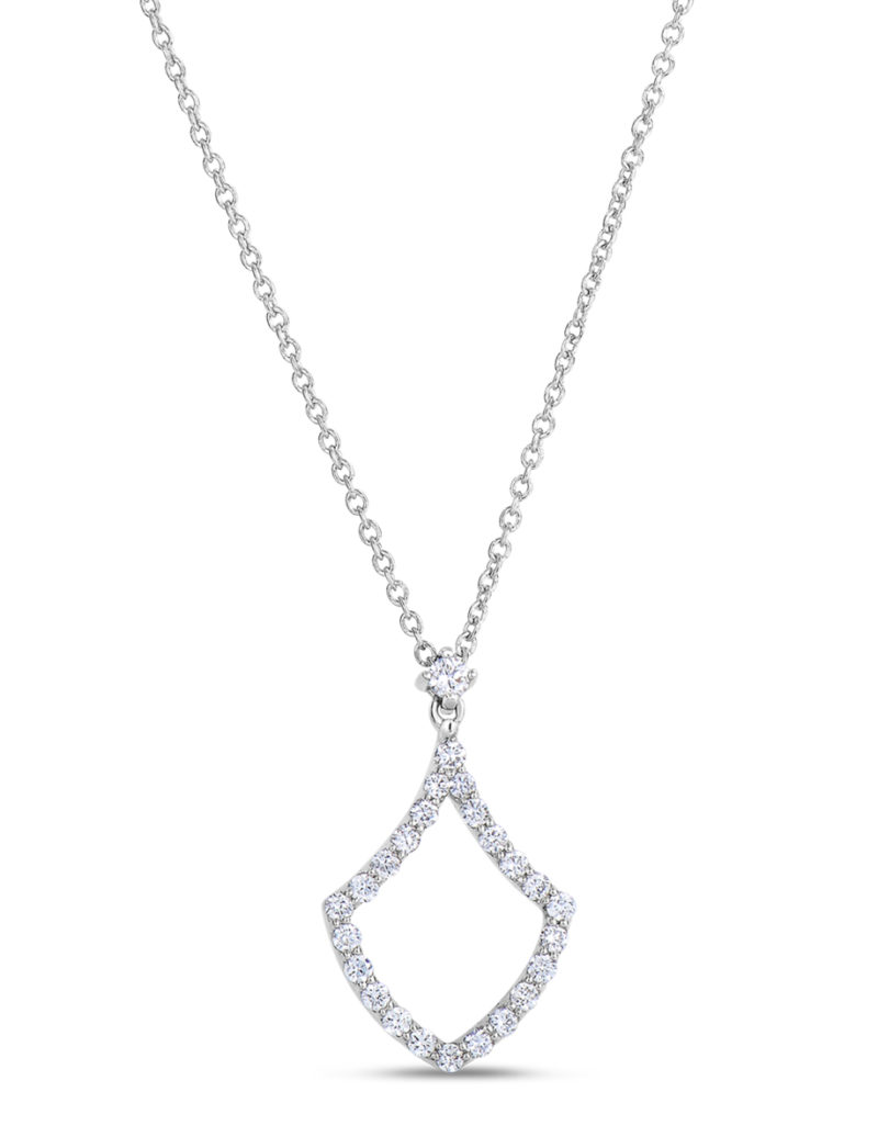 Art Deco Pendant with Diamonds