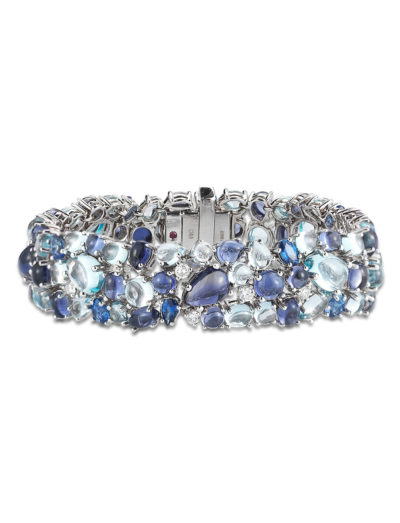 Roberto Coin Shanghai Bracelet with Topaz, Lolite, Sapphires, Diamonds 888918AWLBJX