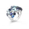 Roberto Coin Shanghai Ring with Diamond, Lolite, Topaz, and Sapphires 888918AW65JX Side