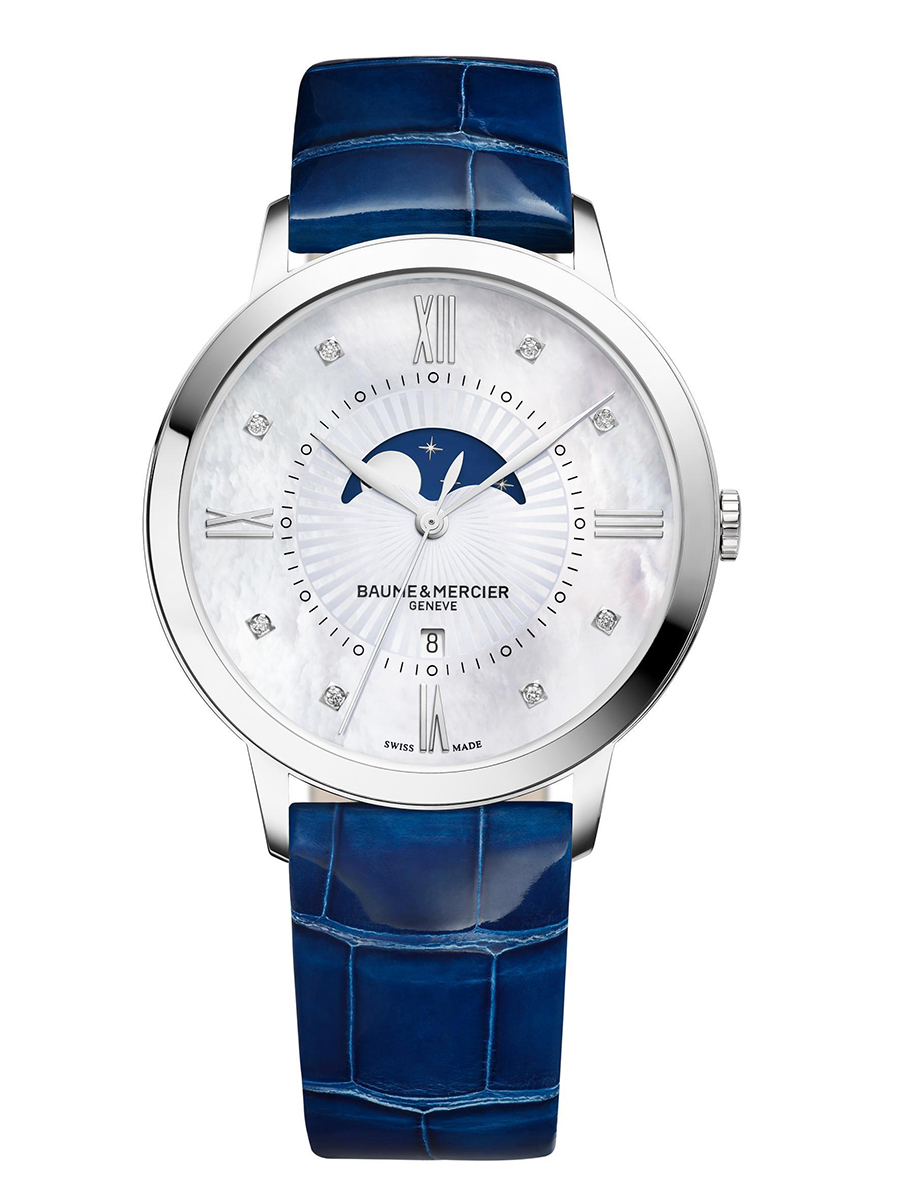 baume mercier classima moonphase