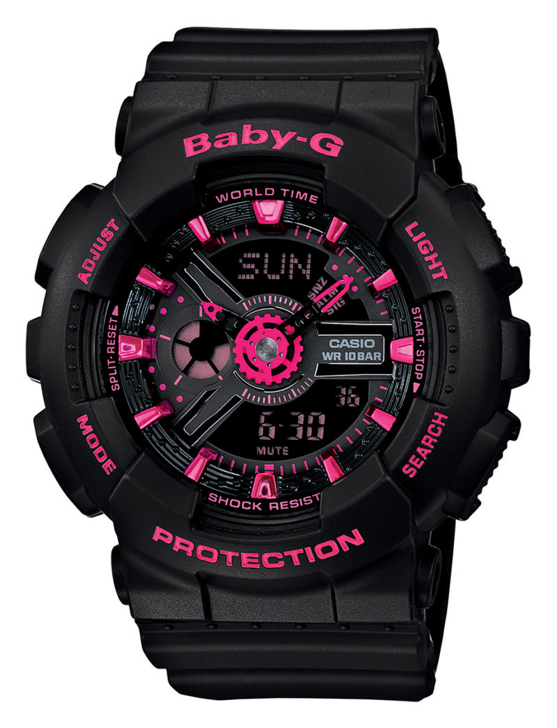 Casio G-Shock Black/Pink Baby G Series X13 BA111-1A