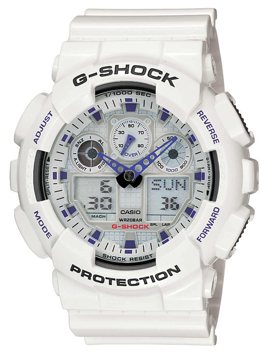 G Shock G Shock Casio G Shock White Ga 100 Series X 8 Feldmar Watch Co