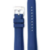Everest Curved End Rubber Strap with Tang Buckle EH5BLU
