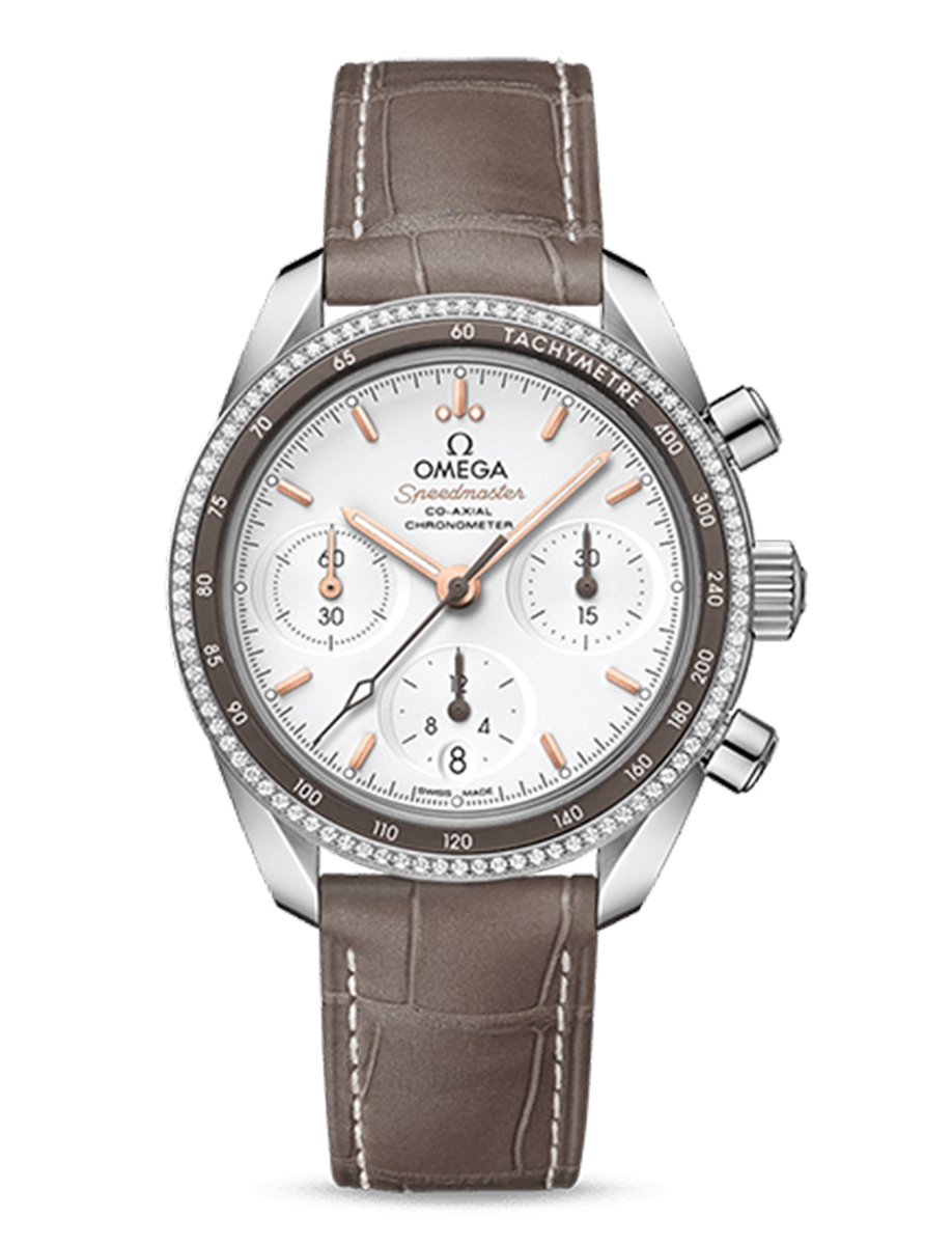 OMEGA Speedmaster Speedmaster 38 Co-Axial Chronograph 324.38.38.50.02 ...