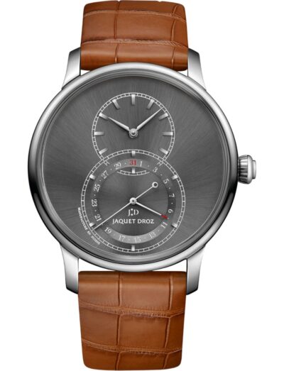 Jacquet Droz Grande Seconde Quantieme Satin-Brushed Anthracite J007030248