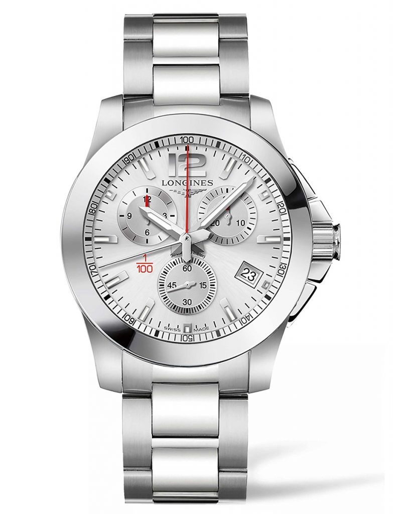 Longines Sport Conquest 1/100th Horse Racing