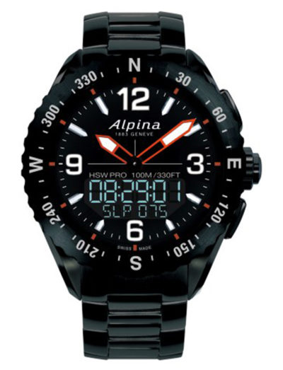 Alpina Horological Smartwatch AlpinerX Smart Outdoors AL-283LBB5AQ6B