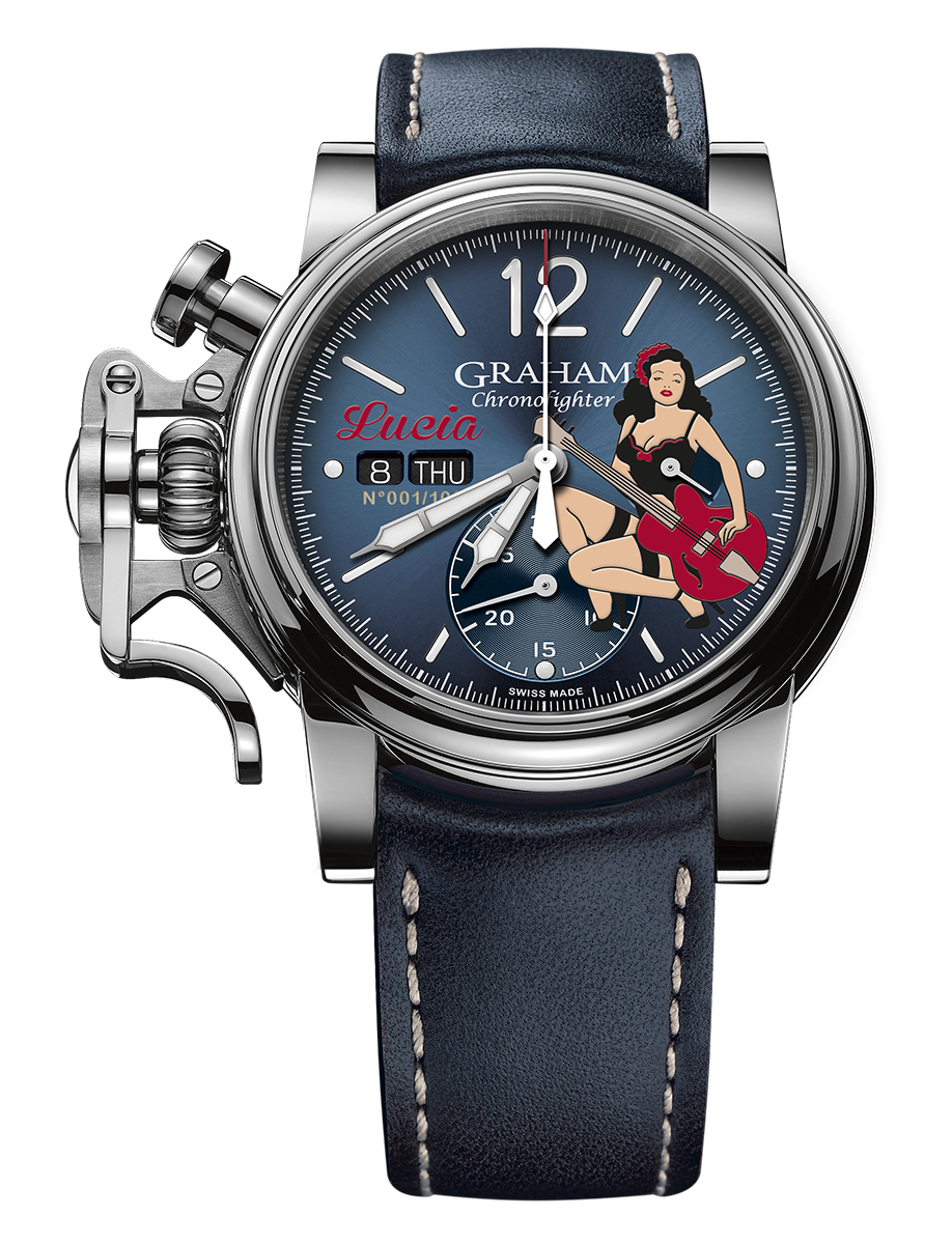 Graham chronofighter vintage online gmt