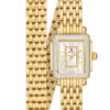 Michele Deco Madison Mini 18k Gold Diamond Watch MWW06D000164