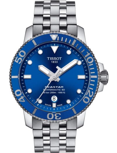 Tissot T-Sport Seastar 1000 Powermatic 80 T120.407.11.041.00 | Feldmar Watch Co. Tissot T-Sport Seastar 1000 Powermatic 80 T120.407.11.041.00