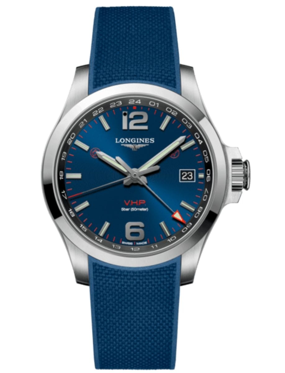 Longines Sport Conquest V.H.P. GMT Feldmar Watch Co