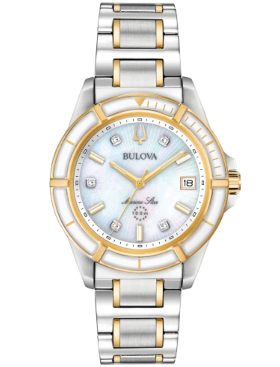 Archived Products Bulova Archived Women's Marine Star Diamond