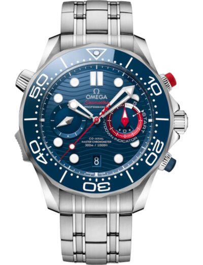 Omega Seamaster DIVER 300M- CO-AXIAL MASTER CHRONOMETER CHRONOGRAPH 44 MM 210.30.44.51.03.002 CO‑AXIAL MASTER CHRONOMETER CHRONOGRAPH – America’s Cup 210-30-44-51-03-002