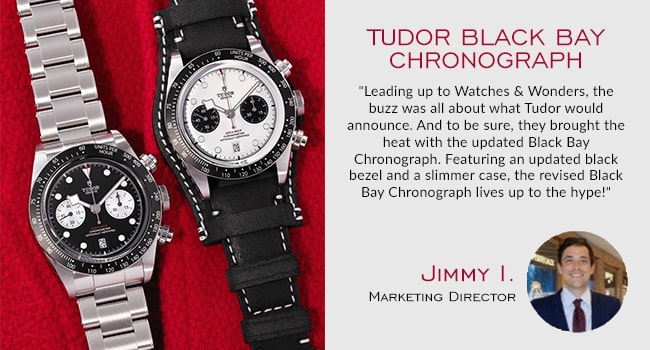 tudor black bay chronograph