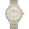 Michele Serein Serein Mid Two-Tone 18K Gold Diamond Watch MWW21B000138