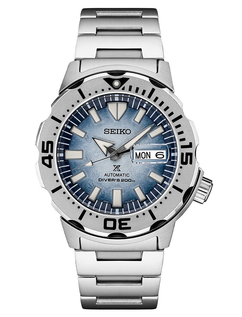Seiko Prospex SRPG57 – Save the Ocean “Antarctica” Special Edition |  Feldmar Watch Co.
