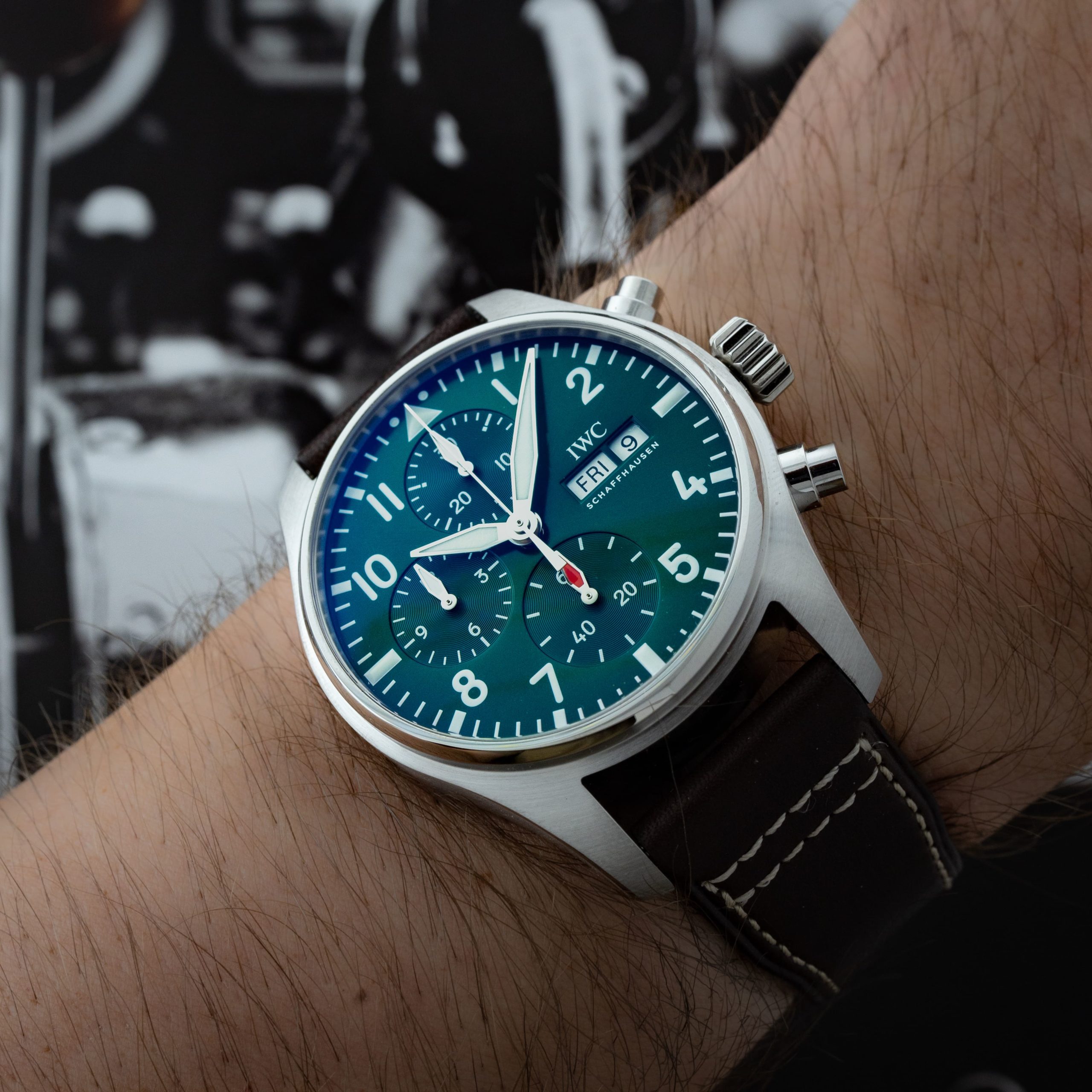 iwc pilots watch chronograph
