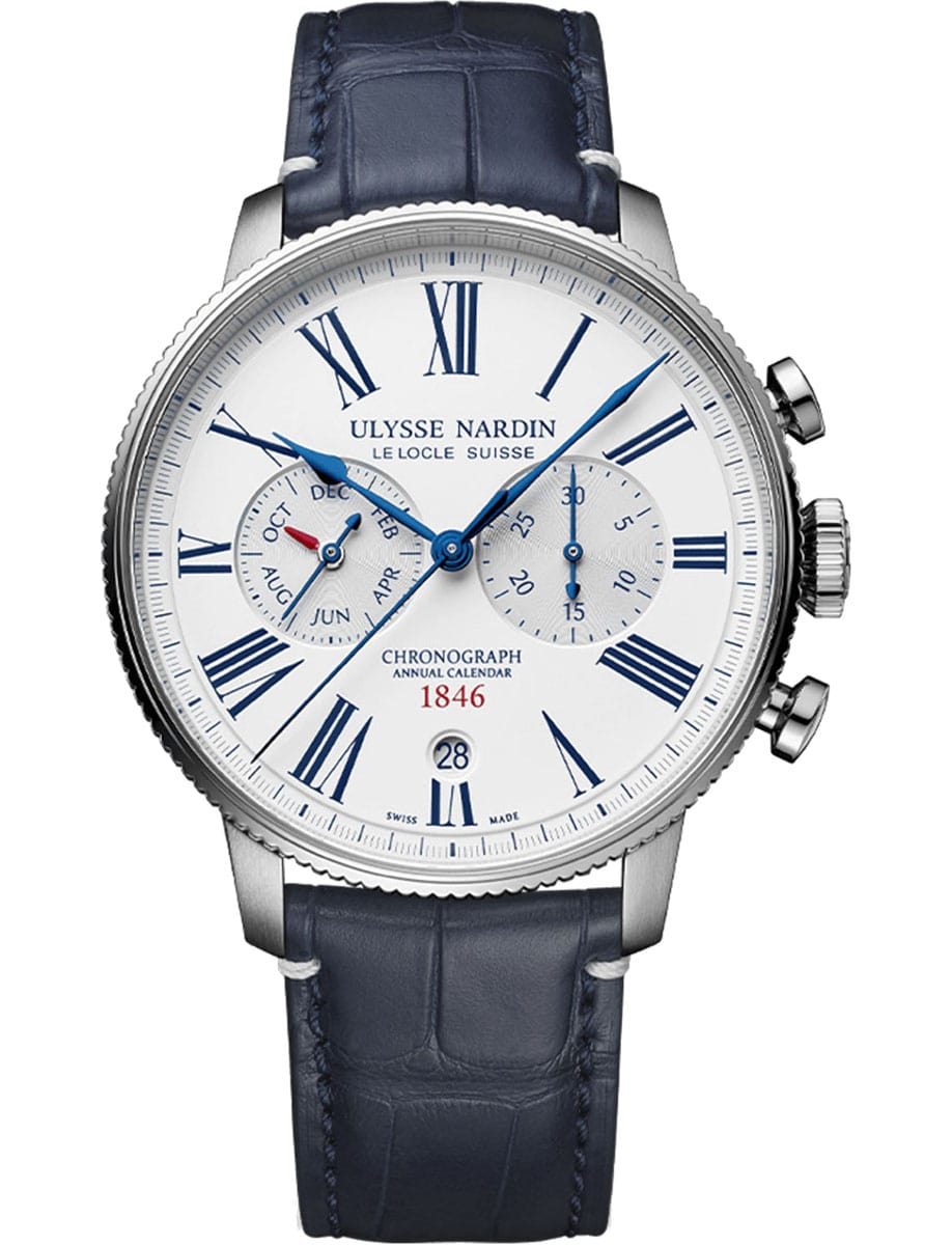 Marine Torpilleur Annual Chronograph 44mm Stainless Steel